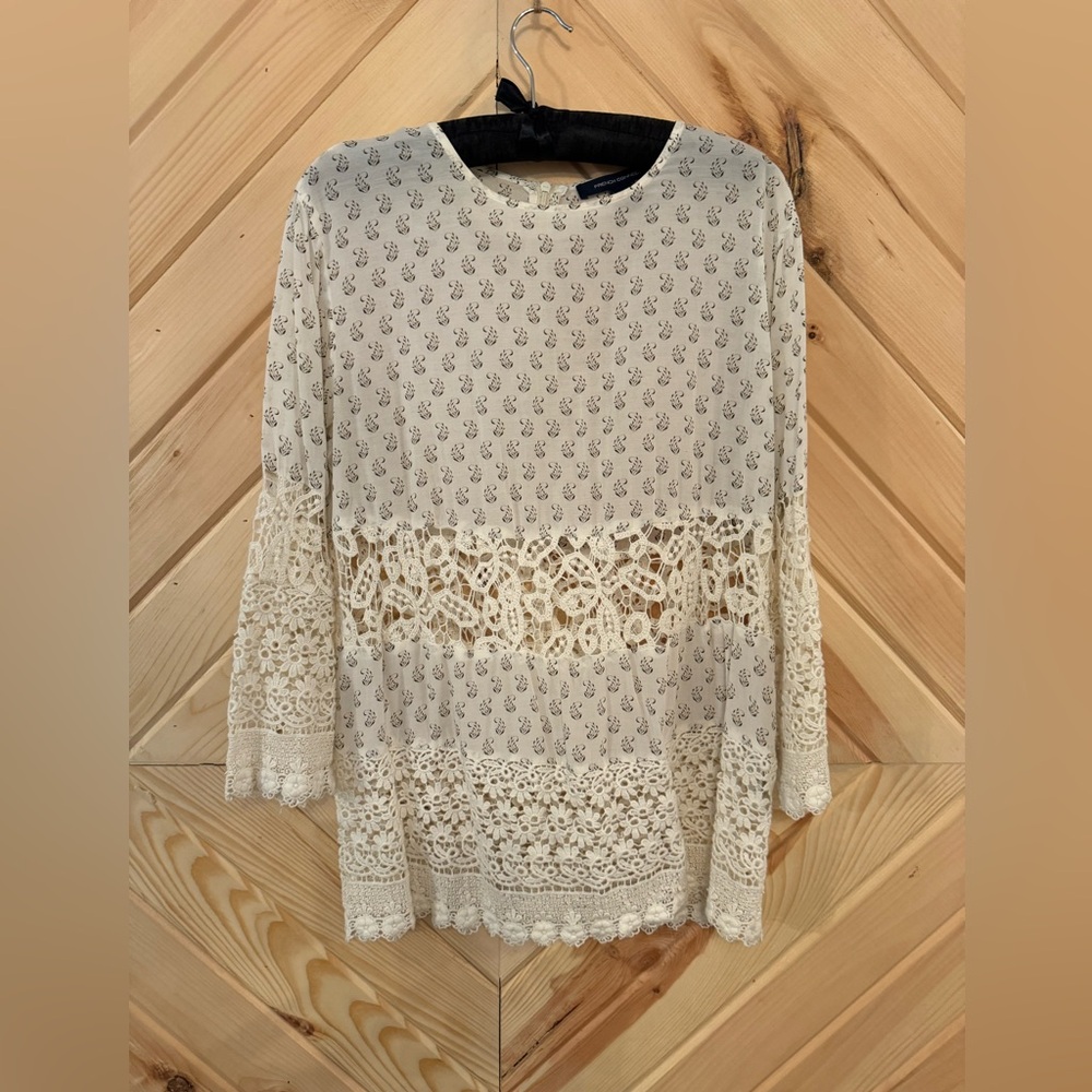 French Connection Lace Tunic Size 2